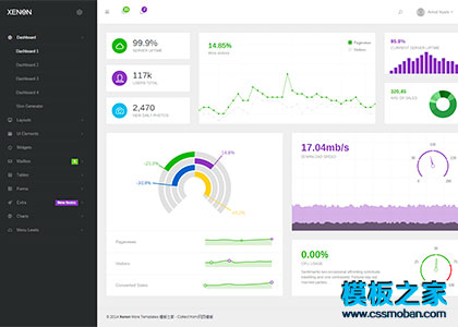 Xenon Admin响应式后台管理员bootstrap模板