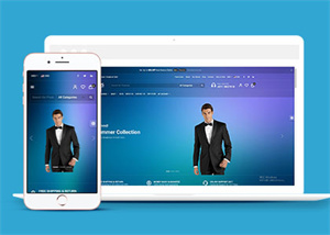 响应式电子商务HTML5模板下载
