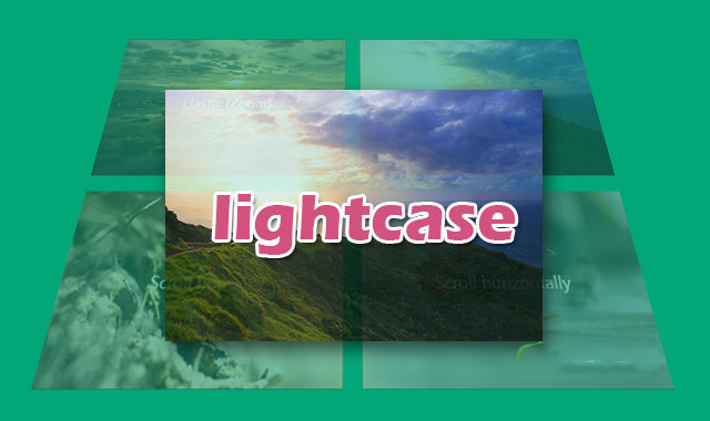 lightcase.js-智能灵活的jQuery Lightbox插件